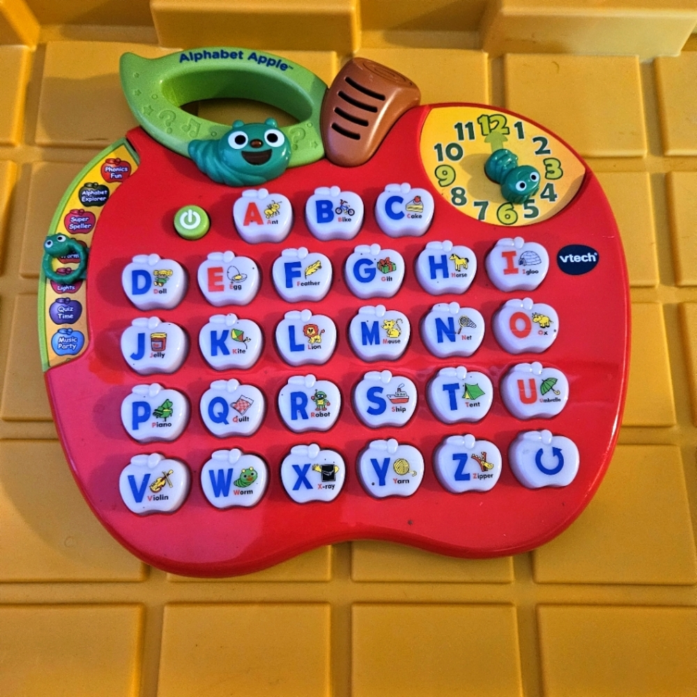 VTech Alphabet Apple ABC Learning Interactive Toy